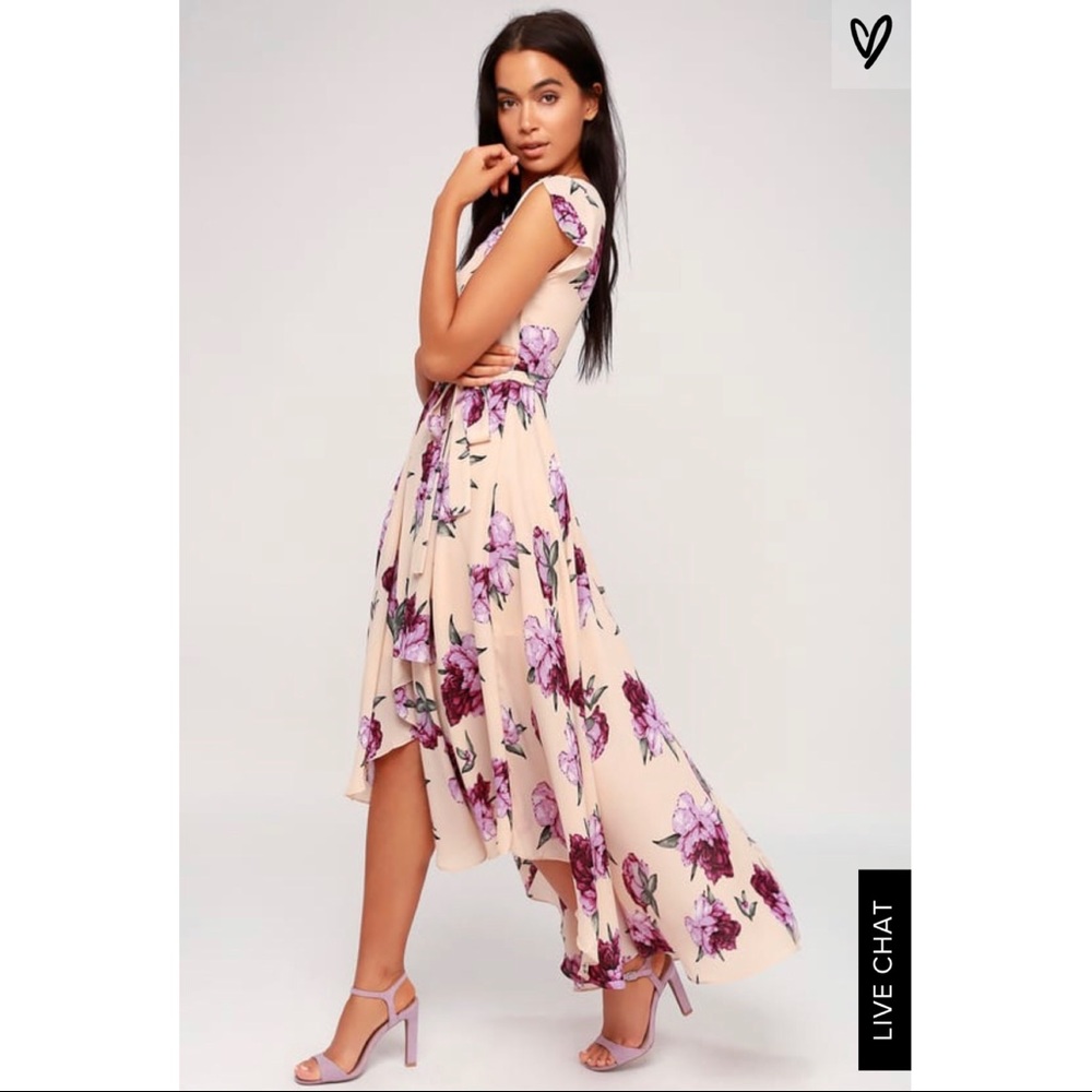 Lulus Floral Print Dress